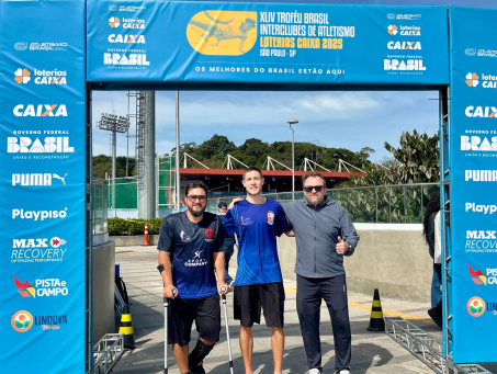 Ricardo Konell representa Pomerode e brilha no Troféu Brasil de Atletismo