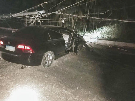 Acidente de Trânsito em Pomerode mobiliza Bombeiros e Polícia Militar em Testo Central