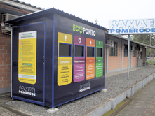 Com mais de 3,5 toneladas de resíduos recolhidos, SAMAE amplia rede de Ecopontos em Pomerode