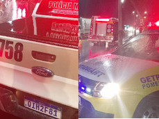 Dois Acidentes de Trânsito na Rua Hermann Weege são atendidos pelo Corpo de Bombeiros Voluntários de Pomerode