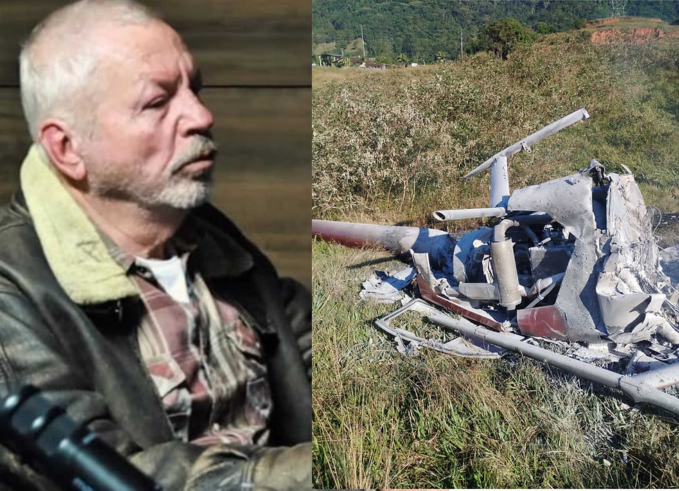 Empresário Pomerodense Hans Ulrich Frank morre em queda de helicóptero em Pomerode