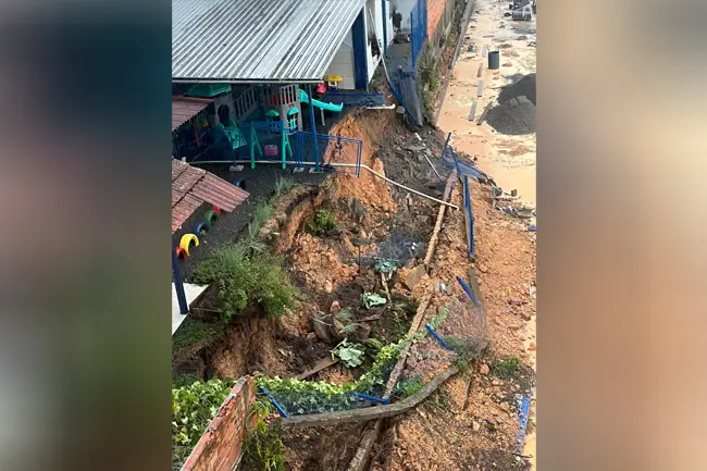 Tempestade em Pomerode: Defesa Civil Registra Queda de Árvores e Muro em creche
