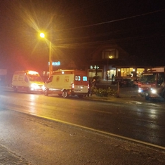 Mulher sofre traumatismo craniano após cair de moto em Testo Central