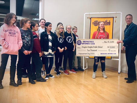 Donation to Youth Empowerment Day