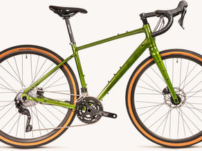 Un vélo gravel Welt G100 couleur Kiwi