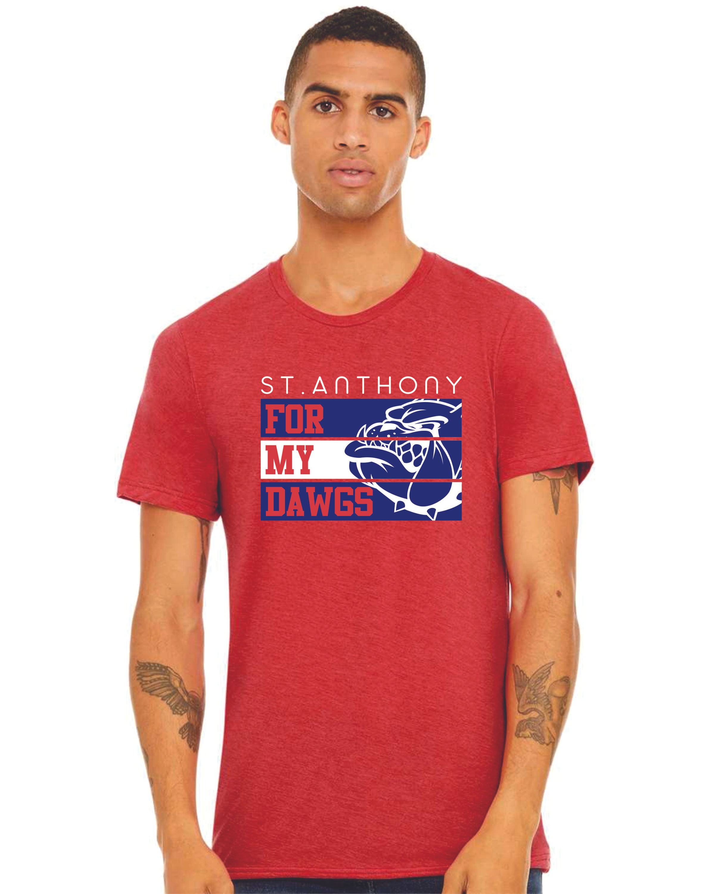 For My Dawgs Triblend T