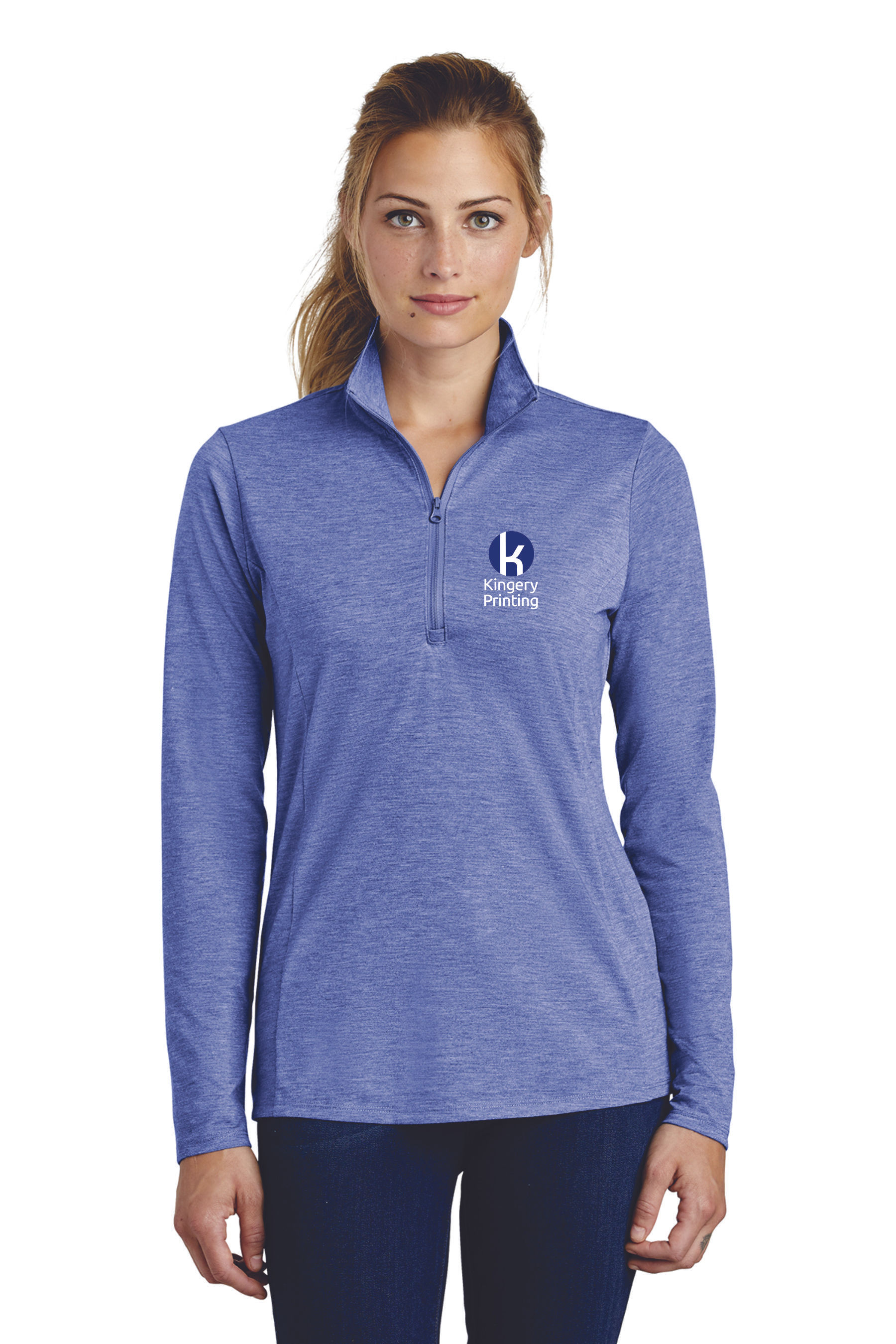 Ladies Triblend 1/4 Zip