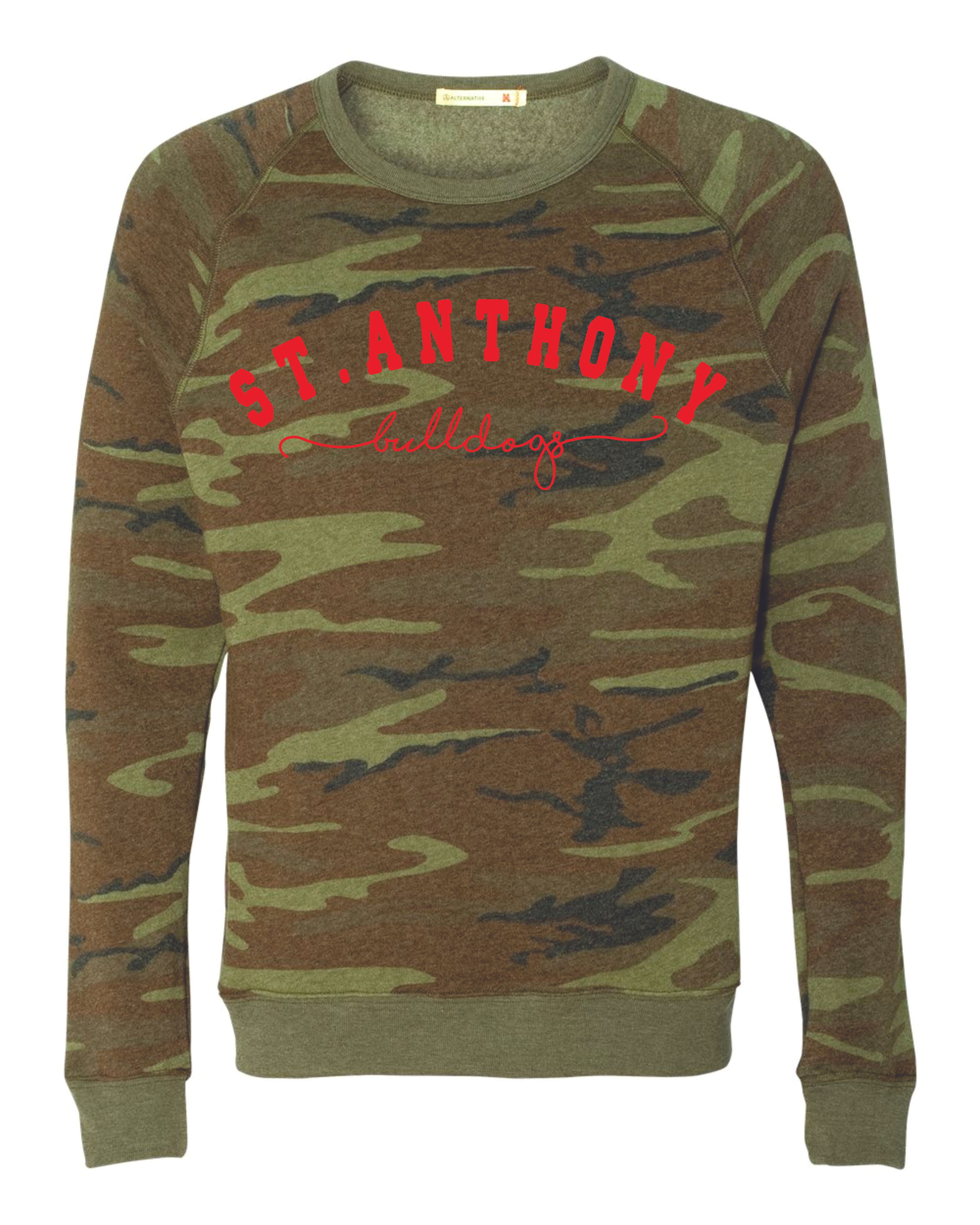 STA Camo Eco-Fleece Crew