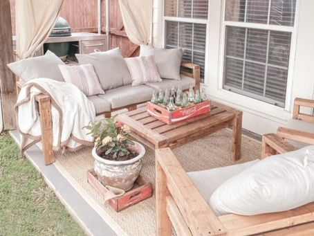 DIY Patio Furniture Set for $300