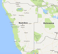 Map Namibie