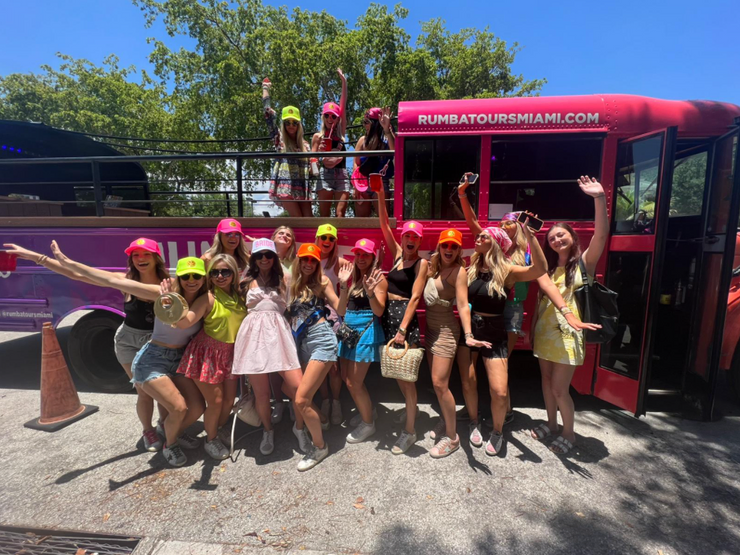 Surprise a friend organizing a party tour with Rumbatours Miami!