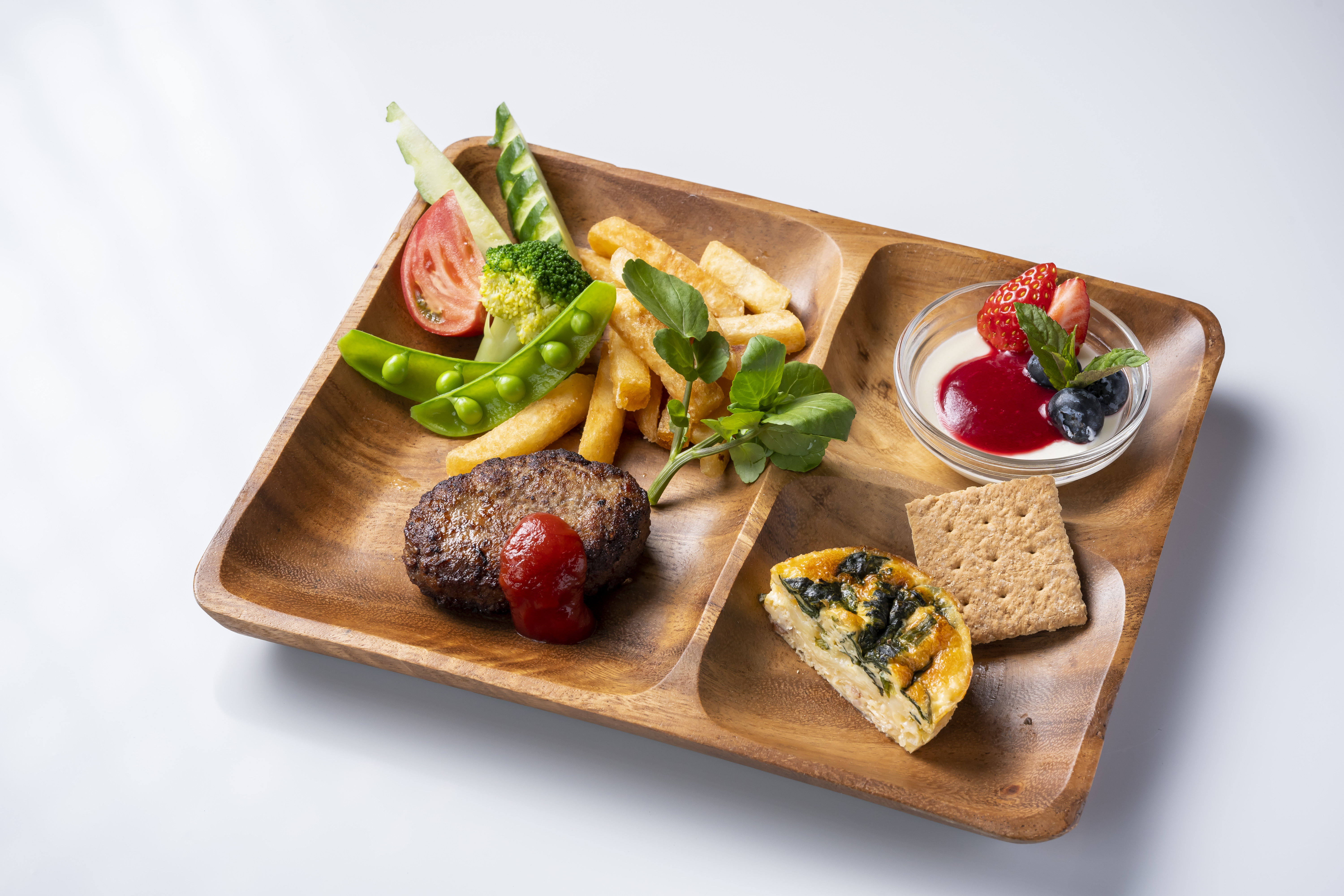 Arranged Food and Objects