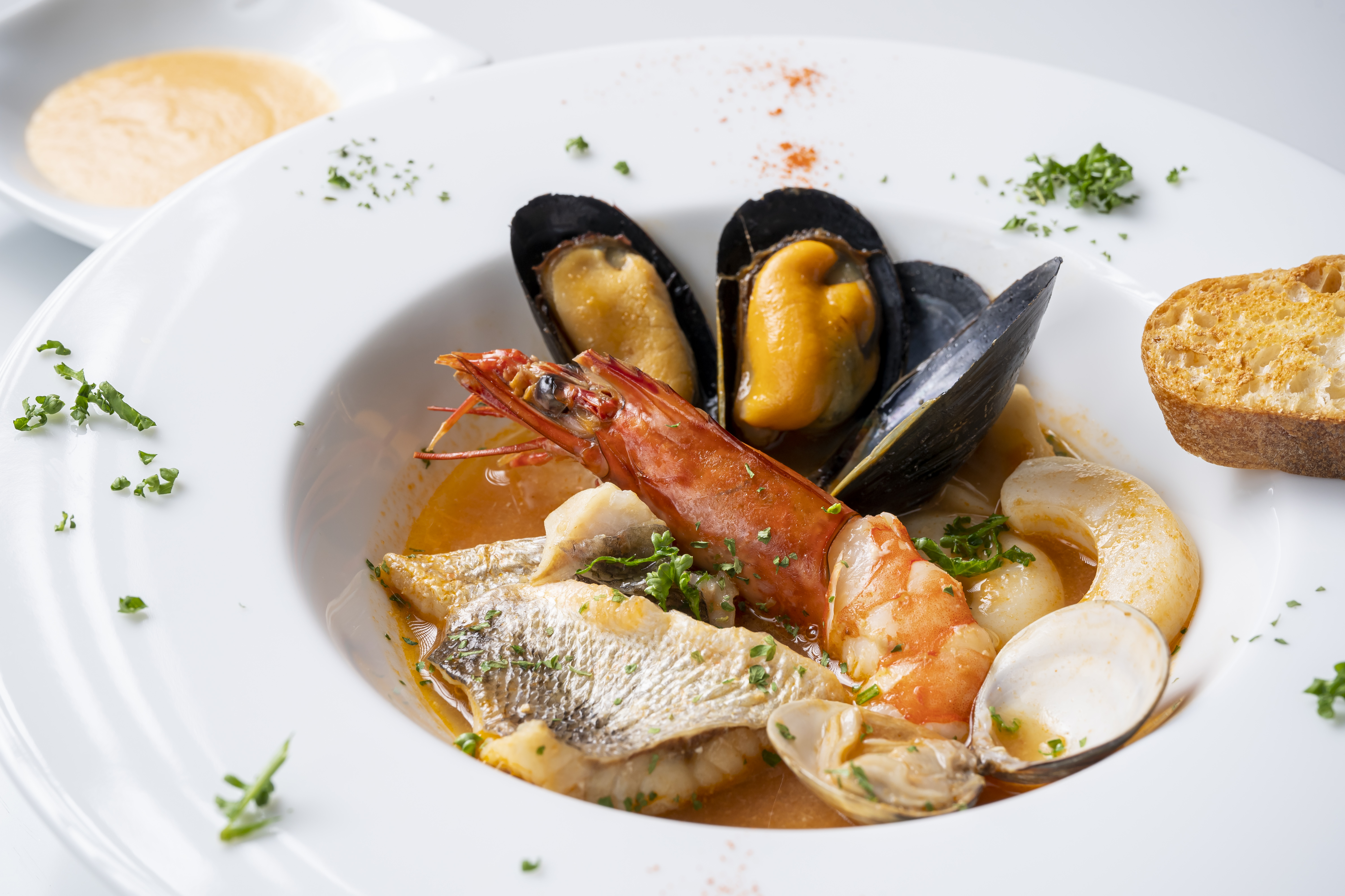 Arranged Food and Objects