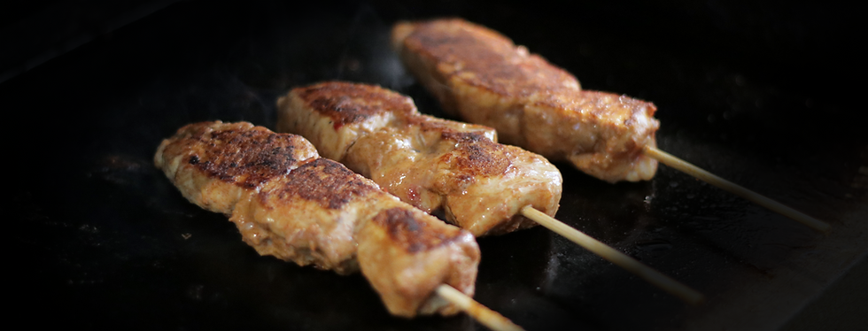 Arranged Food and Objects