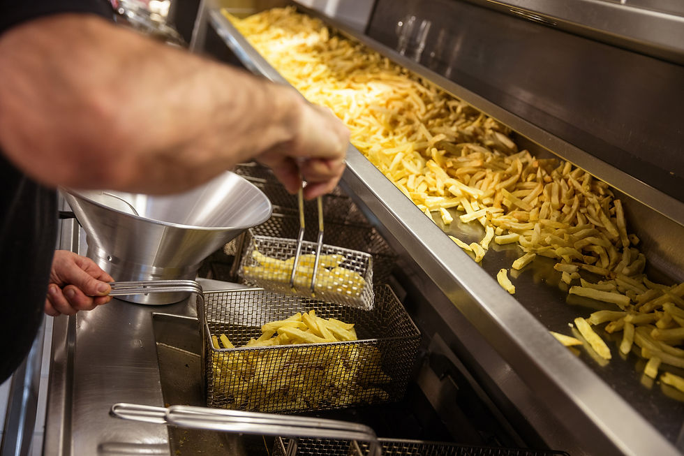 Arranged Food and Objects