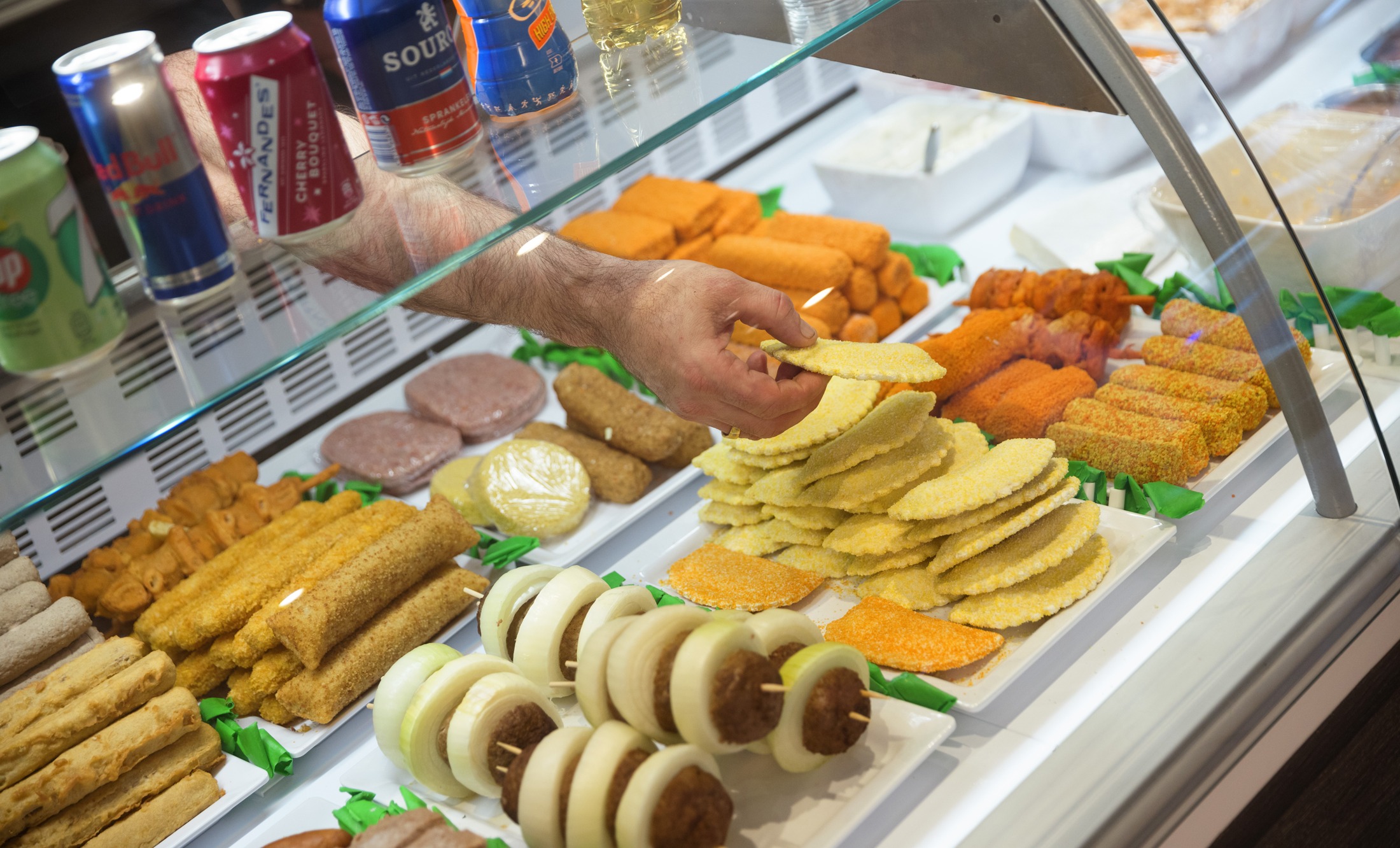 Arranged Food and Objects