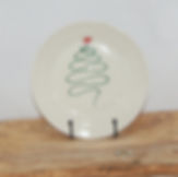 Christmas Tree Plate