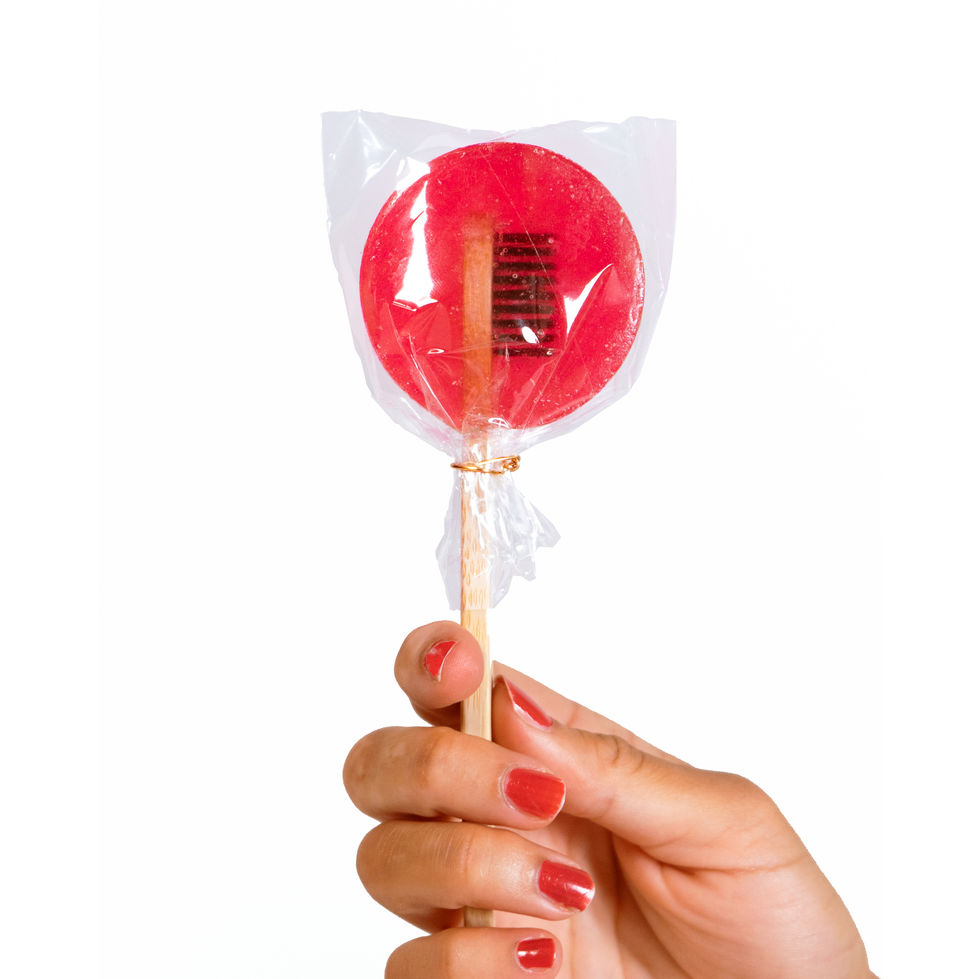 hand holding - square