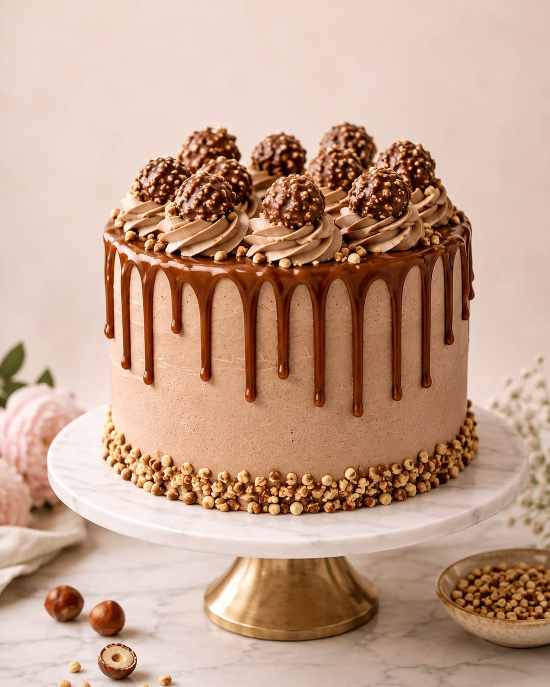 Ferrero Rocher Cake
