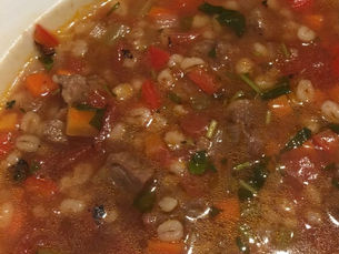 Easy Beef Barley Soup