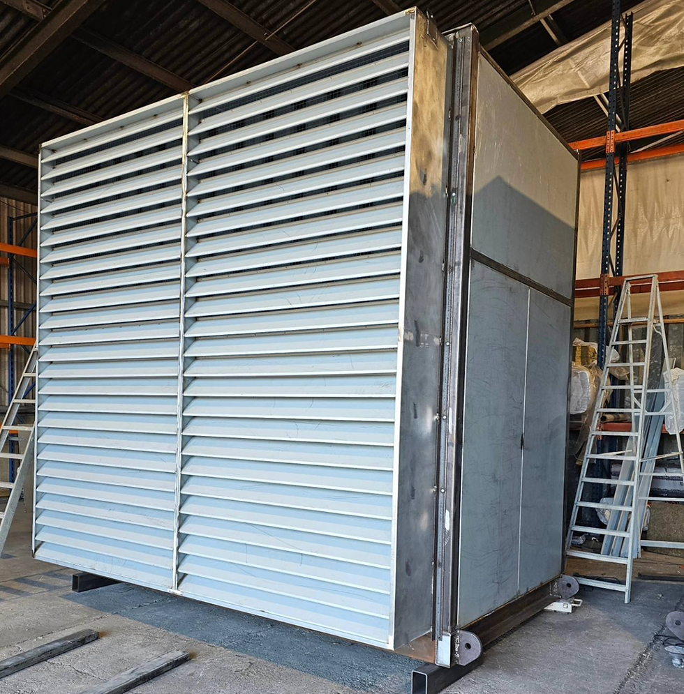 Plantroom attenuation system by Kee Fabrications Ltd.