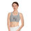Thumbnail:  Laya's Fitness grey Sports Bra - Supportive Workout Gear