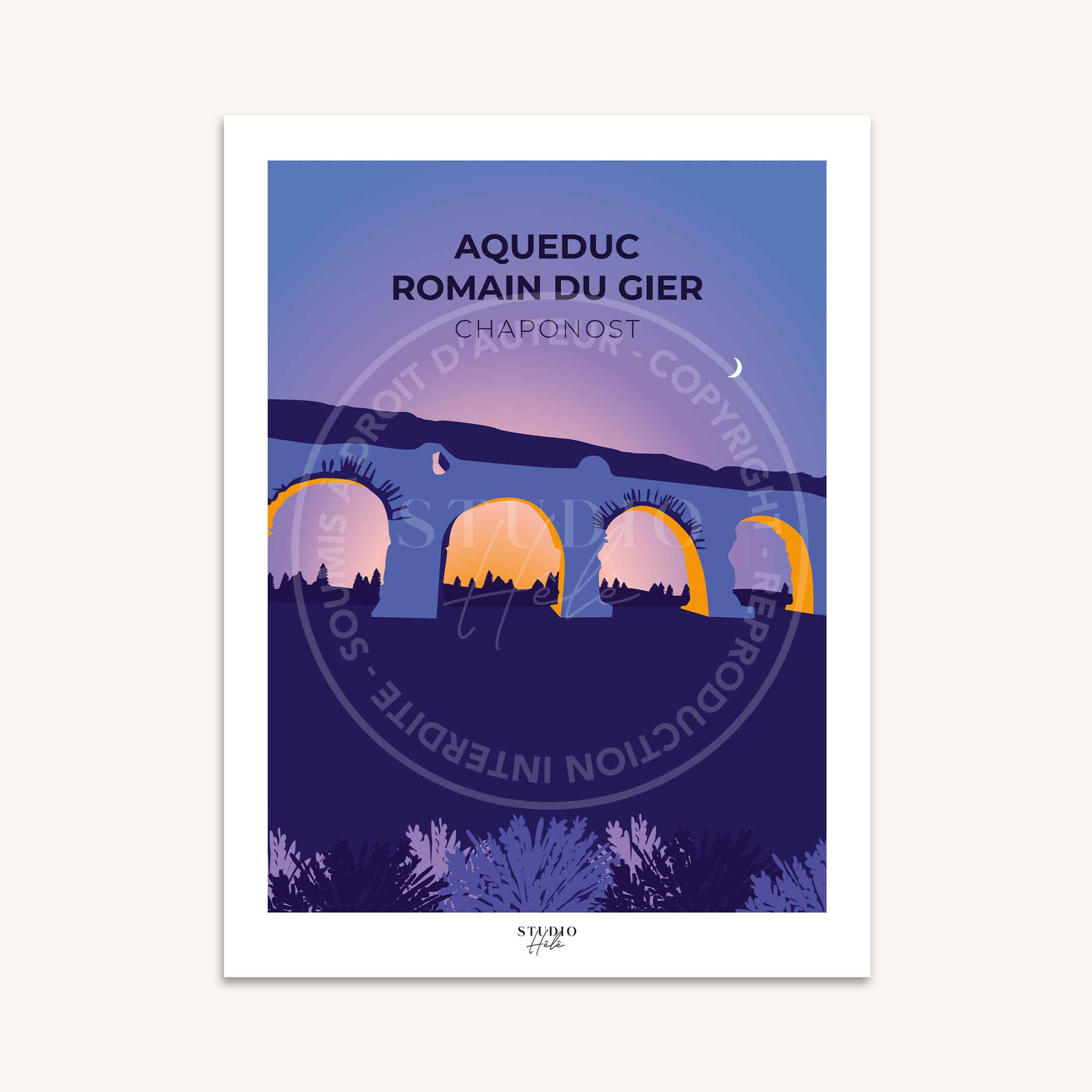 Aqueduc Romain du Gier - Chaponost