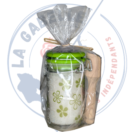 Miniature : Petit pot rond hermétique - Fleur de sel - 50g