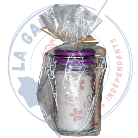 Miniature : Petit pot rond hermétique - Fleur de sel - 50g
