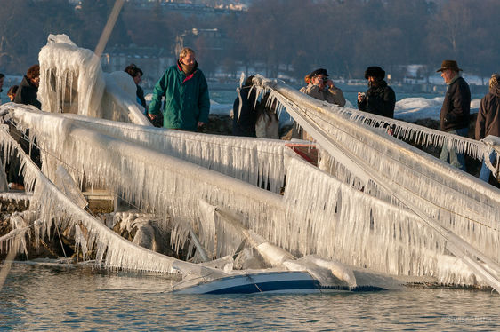 L'hiver glacial 2012 à Genève / ©Mike Gorsky