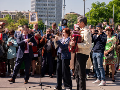«Бессмертный полк» 10 мая 2025г. в Женеве