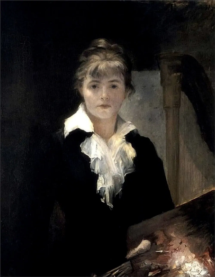 Мария Башкирцева. Автопортрет с палитрой. 1882 Музей изящных искусств имени Жюля Шере, Ницца, Франция