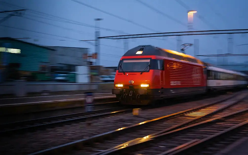 SBB используют специально оборудованные диагностические поезда и искусственный интеллект для ежемесячного обследования путей.