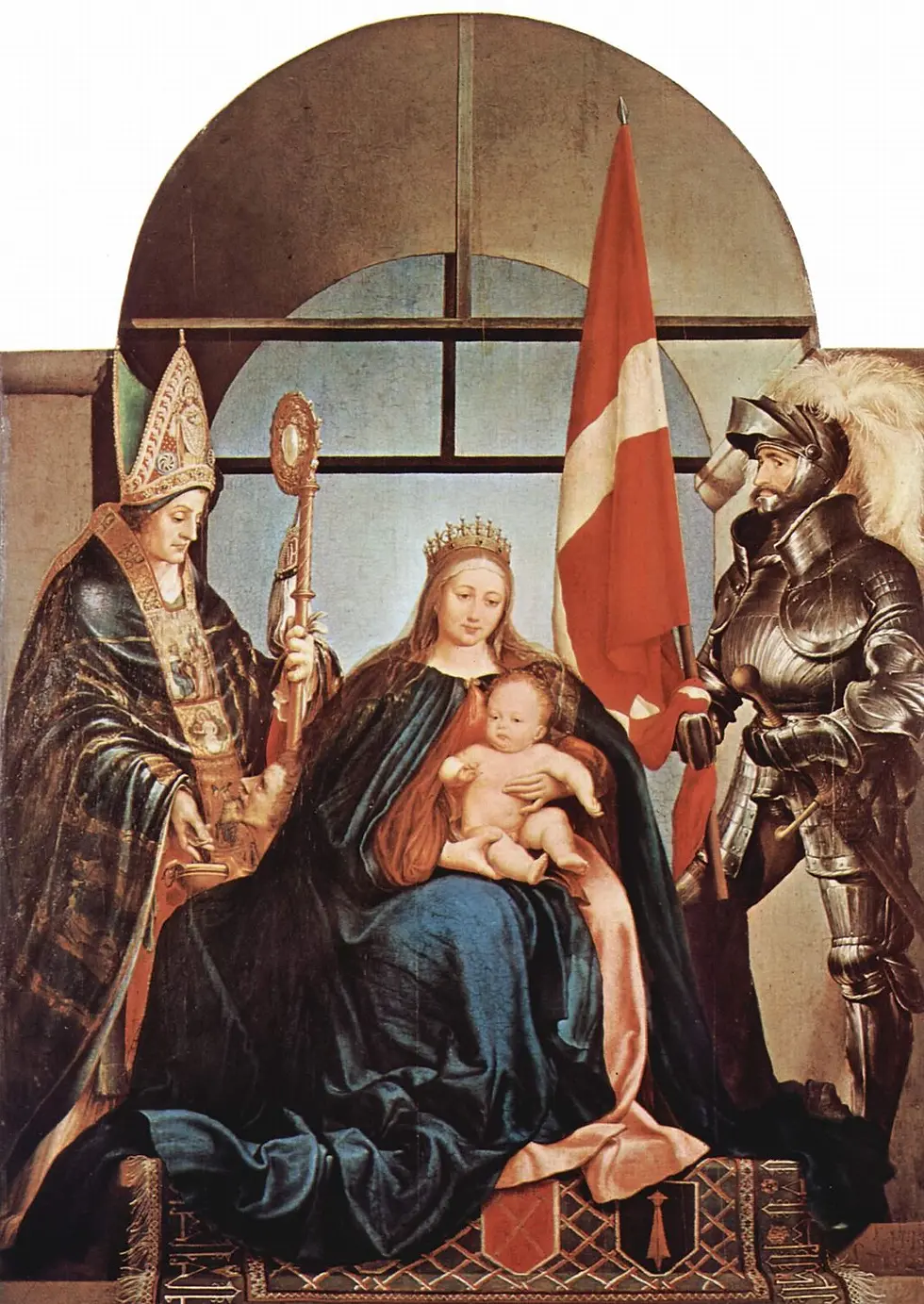Золотурнская мадонна. 1522 // Художественный музей, Золотурн, Швейцария