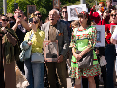 «Бессмертный полк» 10 мая 2025г. в Женеве