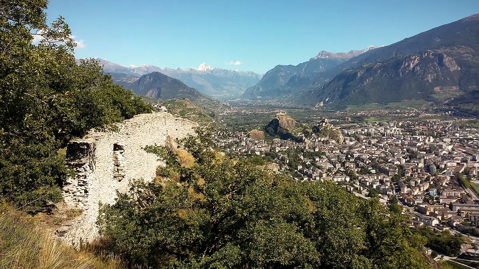 Четыре прогулки по весеннему Валлису // vaquins / wikipedia