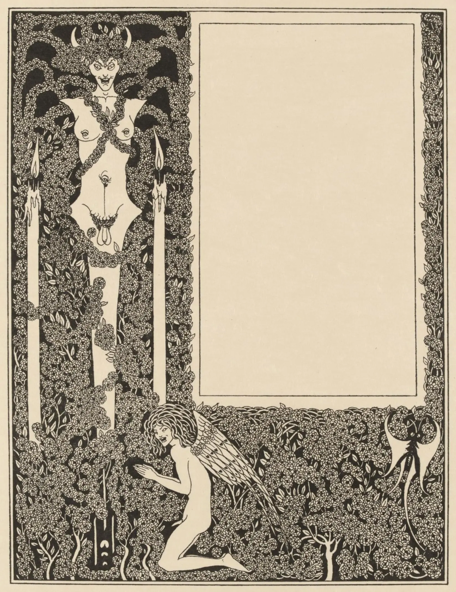 Обри Бёрдслей. Саломея (обложка). 1894 © Музей Виктории и Альберта, Лондон