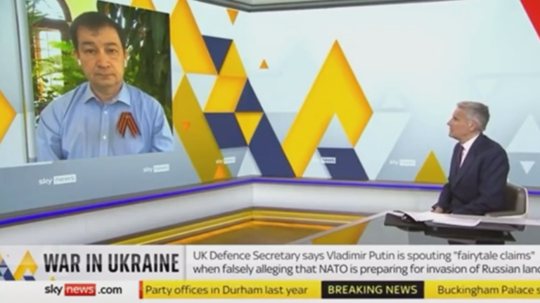 Sky News в срочном порядке завершил интервью с российским дипломатом Дмитрием Полянским