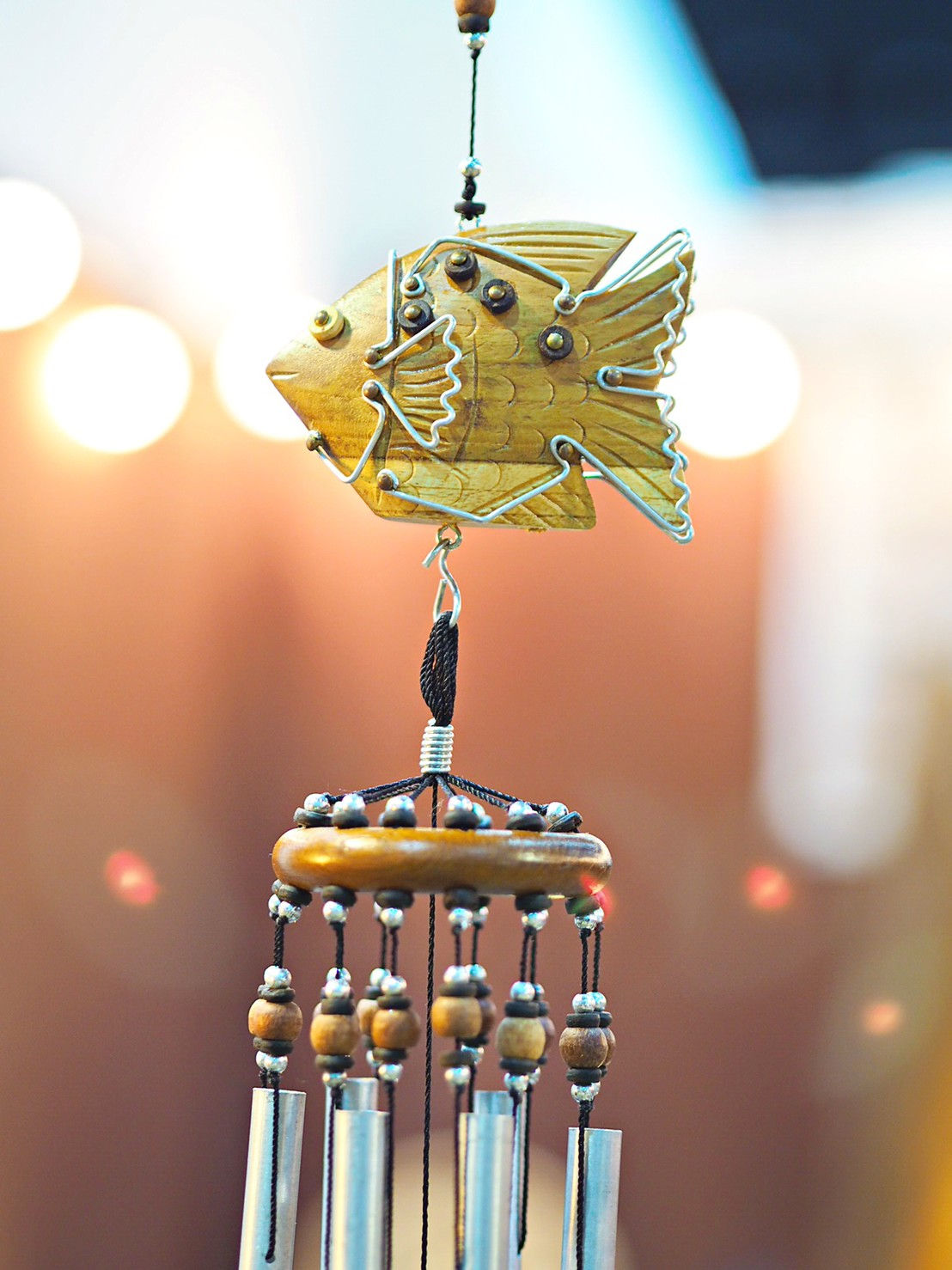 โมบายฮวงจุ้ย ปลา / FISH Lucky Windchimes