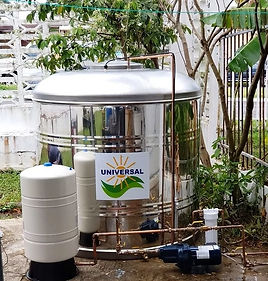 Cisterna de agua instalada Puerto rico