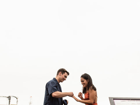 She Said Yes! | Grain on the Rocks | Lewes Marriage Proposal