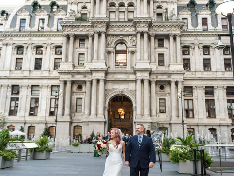  Dilworth Park Wedding Venue | Center City Philadelphia | Kelsey & Mark