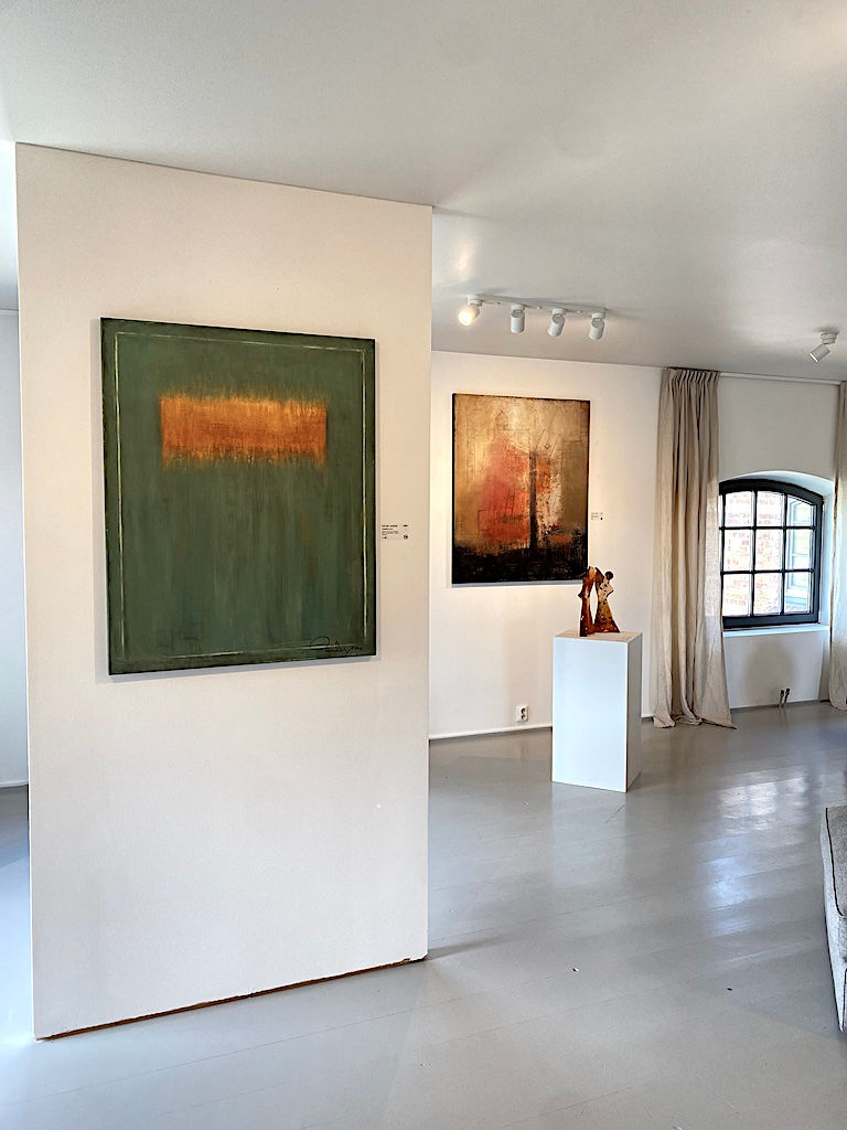 Konst av Pauline Lindberg ”Gardners Gold" 100x70cm_2