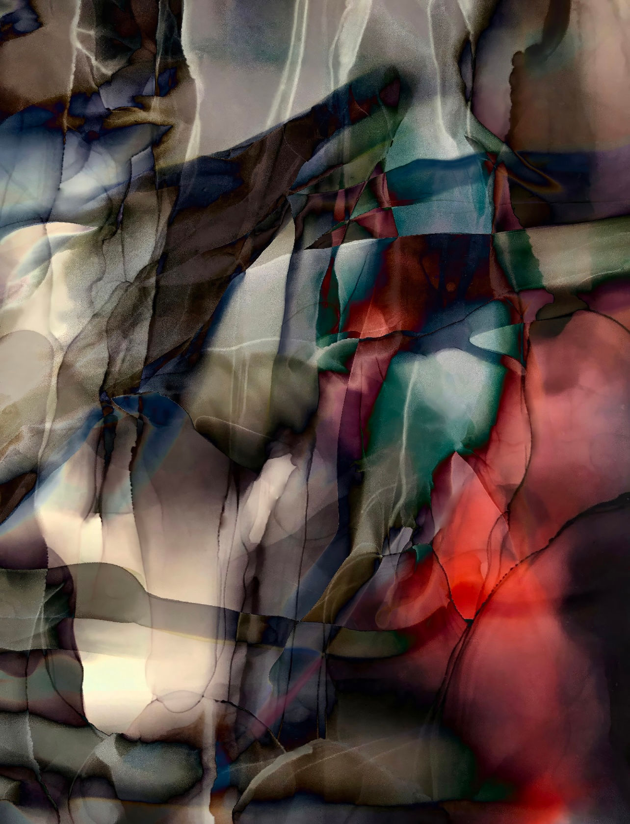 Originalverk av: Jeanette Innala ”The Garden of Earth” 80x60cm