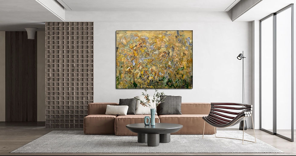 Originalmålning av Lloyd Tabing ”Moral Of The Story" 140x165cm_a