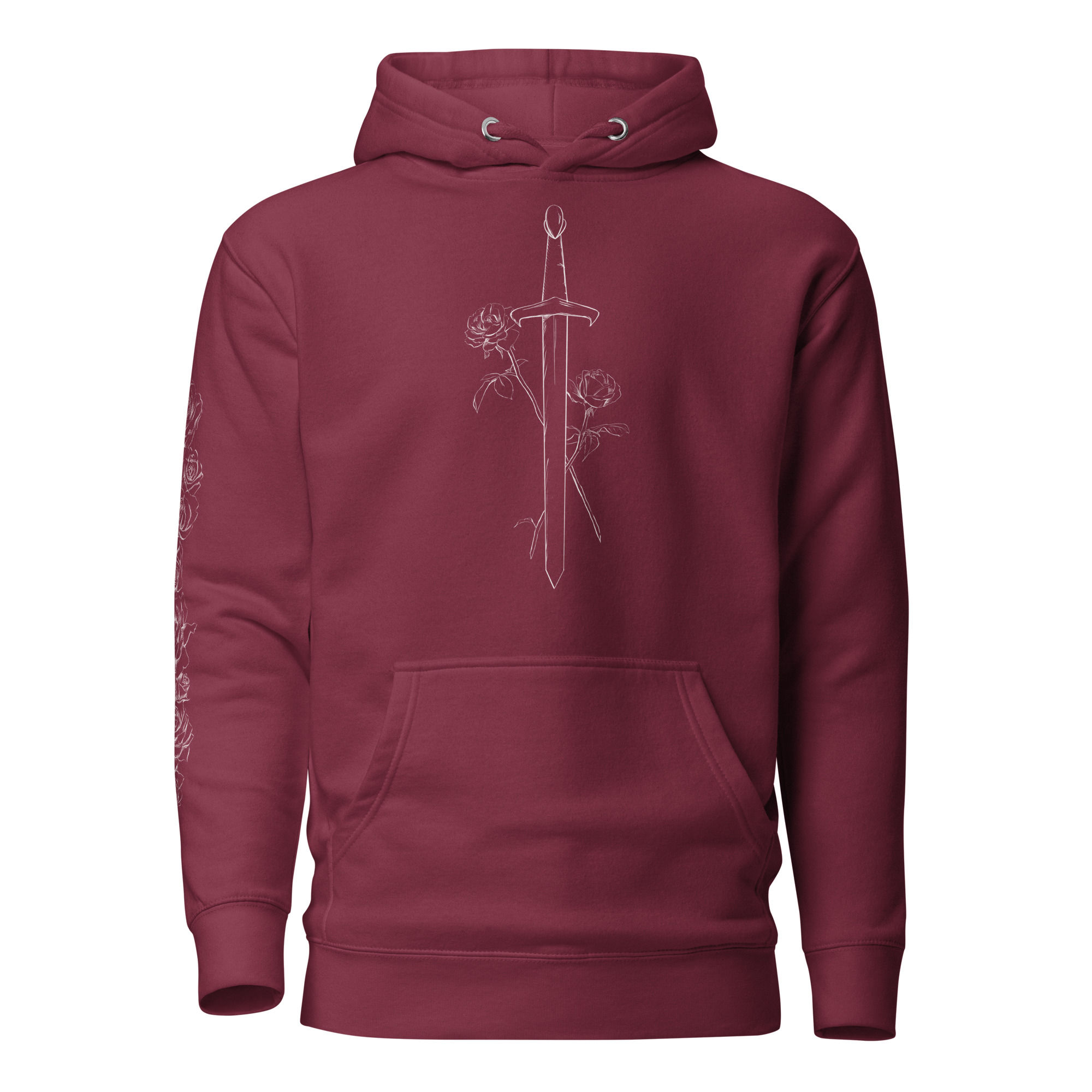Unisex Hoodie-Rose colors