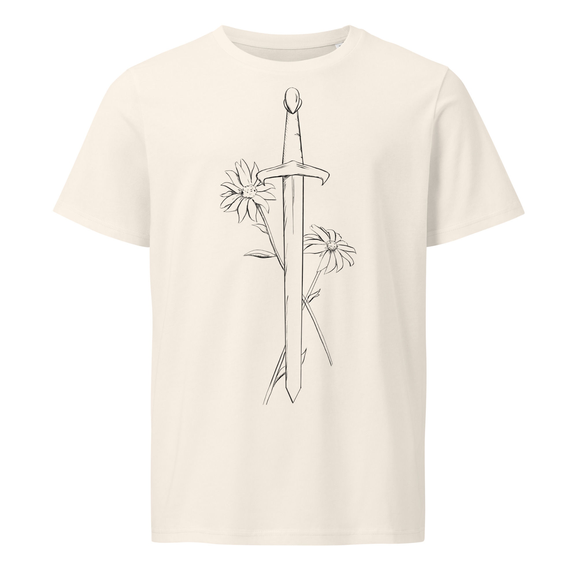 Sunflower and Sword Paint-Me Tee
