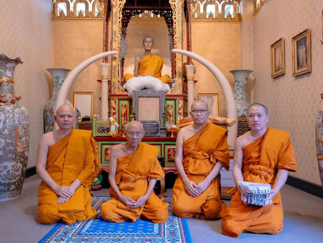 2วัดดังเมืองกรุงมอบชนวนมวลสาร
จัดสร้างพระกริ่งเป็งย้นหล่อโบราณ
หลวงปู่นงค์ อภิชาโต เกจิสายปู่โต๊ะ