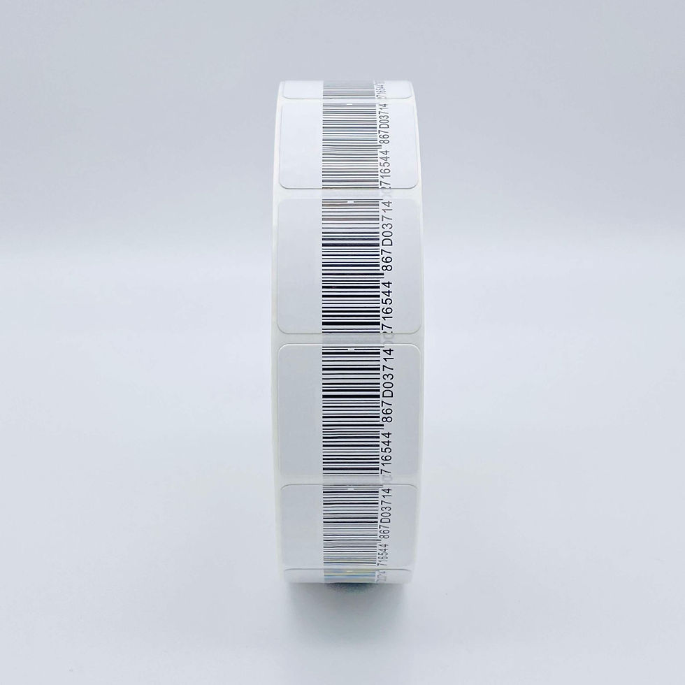 Thumbnail: Namemark RF Security Barcode Label (32mm x 32mm)