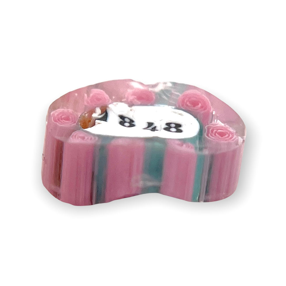 Giacomo Franchini "1848" Date with Roses Border Murrine